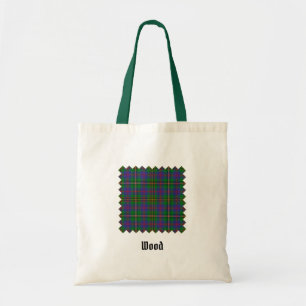 Clan Wood Tartan Tote Bag