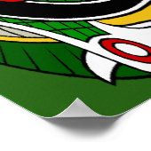 Clancy Celtic Dragon Poster Print (Hoek)