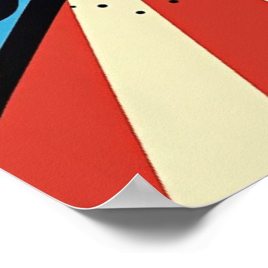 CLANG ! Poster de Pop Art Echo (Coin)