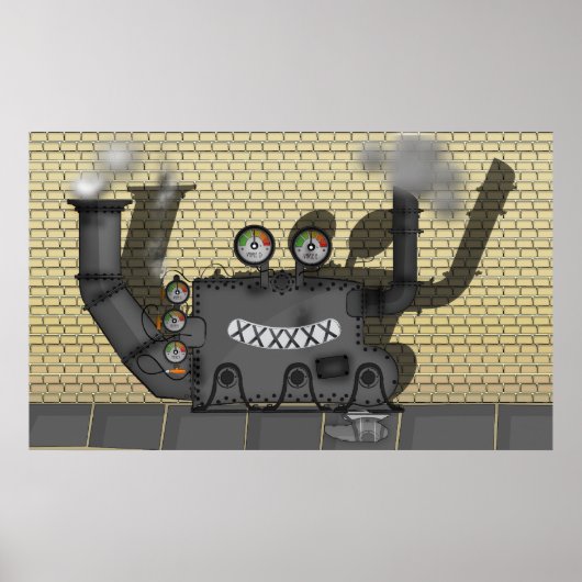 Clank de Machine Poster (Voorkant)