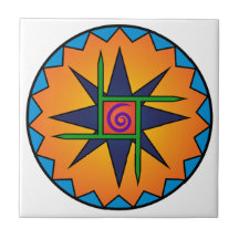 Clann Bhride Emblem Ceramic Tile