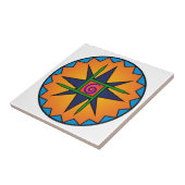 Clann Bhride Emblem Ceramic Tile Tegeltje (Zijkant)