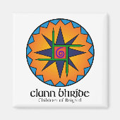 Clann Bhride Square Magnet (Devant)