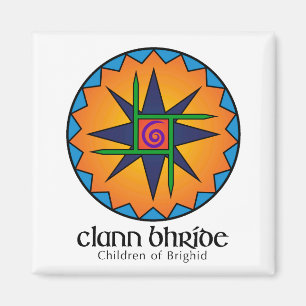 Clann Bhride Square Magnet Magneet