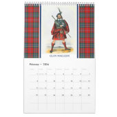 Clans of Scottish Highlands  portretten 2026 Kalender (Feb 2026)
