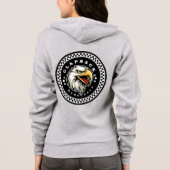 Clapback Democraten Logo Hoodie (Achterkant)