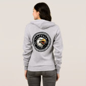 Clapback Democraten Logo Hoodie (Achterkant volledig)