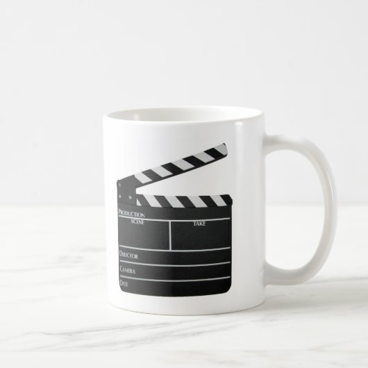Clapboard Film Slate Koffiemok (Rechts)