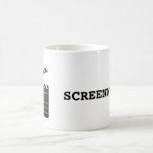 Clapboard, filmmaker - Gepersonaliseerd Koffiemok (Center)