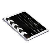 Clapboard Slate Spiral notebook van Director Notitieboek (Rechterzijde)