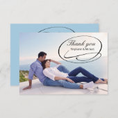 Clapotis simples de photo - Merci 3x5 (Devant / Derrière)