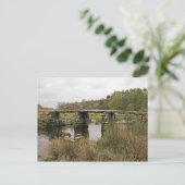 Clapper Bridge in het Nationaal Park Dartmoor Briefkaart (Staand voorkant)