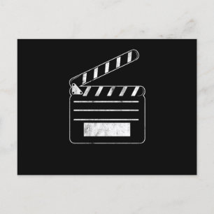 Clapperboard Actor Actress Movie Gift Briefkaart