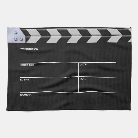 Clapperboard Cinema Theedoek (Horizontaal)