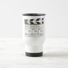 Clapperboard Locatie-Mok Reisbeker