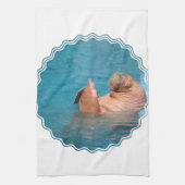 Clapping Walrus Kitchen Towel Theedoek (Verticaal)