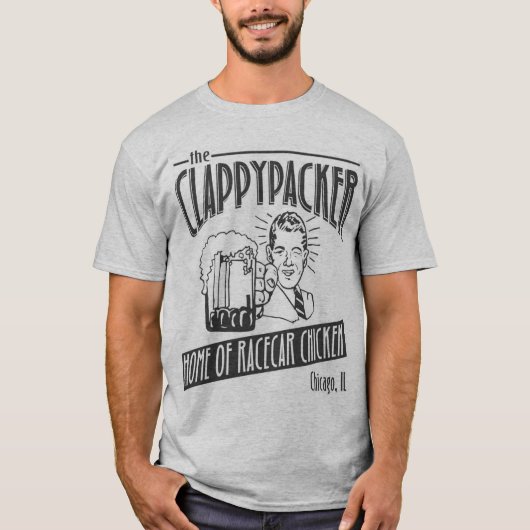 Clappypacker T-shirt (Voorkant)