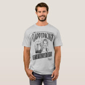 Clappypacker T-shirt (Voorkant volledig)