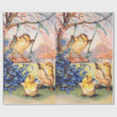 Clapsaddle: Biddy slikken Cadeaupapier (Vlak)