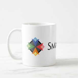 Claquez la conception heureuse - tasse blanche