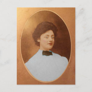 Clara "Claire" Sage Talla Johnson 1909 Briefkaart