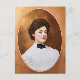 Clara "Claire" Sage Talla Johnson 1909 Briefkaart