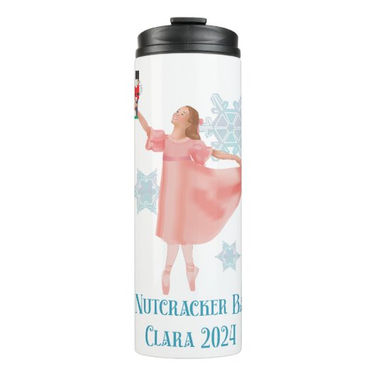 Clara met Notenkraker 2024 Thermosbeker (Voorkant)