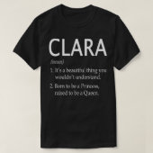 Clara Naam Gift 130 T-shirt (Design voorkant)