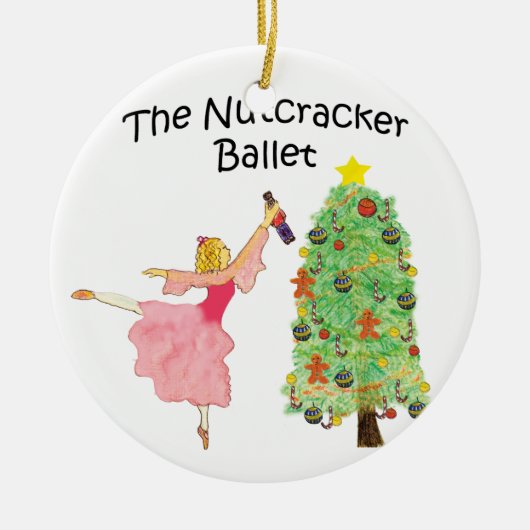 clara_nutcracker 2010 xmas keramisch ornament (Voorkant)