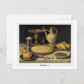 Clara Peeters #10 - Carte postale Art (Devant / Derrière)