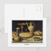 Clara Peeters #10 - Carte postale d'art (Devant / Derrière)