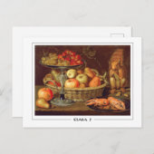 Clara Peeters #11 - Carte postale Art (Devant / Derrière)