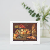 Clara Peeters #11 - Carte postale d'art fin (Debout devant)