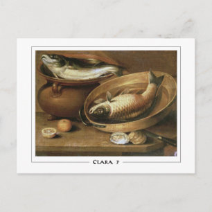 Clara Peeters #12 - Carte postale d'art fin