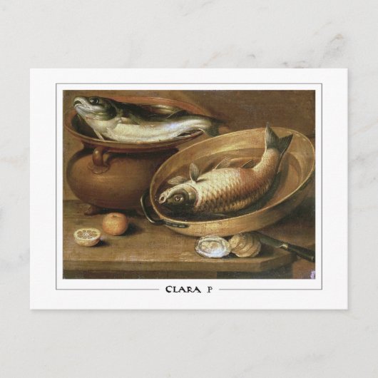 Clara Peeters #12 - Carte postale d'art fin (Devant)