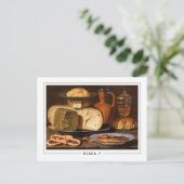 Clara Peeters #1 - Carte postale Art (Debout devant)