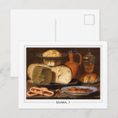 Clara Peeters #1 - Carte postale Art (Devant / Derrière)