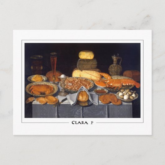 Clara Peeters #44 - Carte postale d'art fin (Devant)