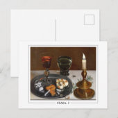 Clara Peeters #9 - Carte postale Art (Devant / Derrière)
