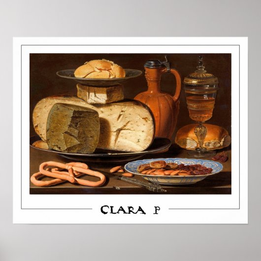 Clara Peeters Zedign Poster d'art #1 (Devant)
