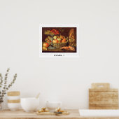 Clara Peeters Zedign Poster d'art #11 (Cuisine)