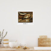 Clara Peeters Zedign Poster d'art #12 (Cuisine)