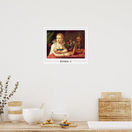 Clara Peeters Zedign Poster d'art #14 (Cuisine)