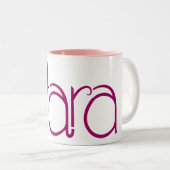 Clara prum Mug (Devant droit)