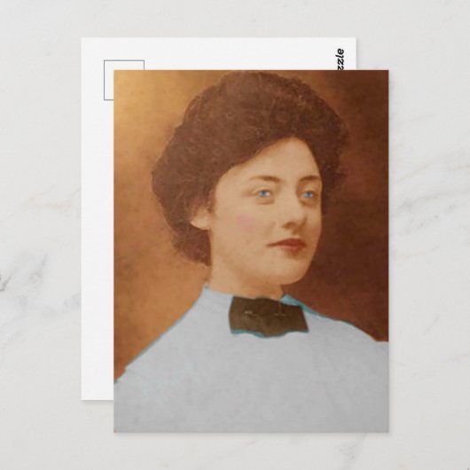 Clara Sage Talla Johnson Carte postale portrait 19 (Devant / Derrière)