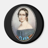 Clara Schumann (1838) Magnet Magneet (Voorkant)