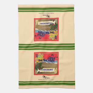 Claremont Good Cheer Tea Serviette de cuisine