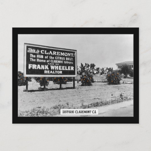 Claremont historique - Carte postale (Devant)