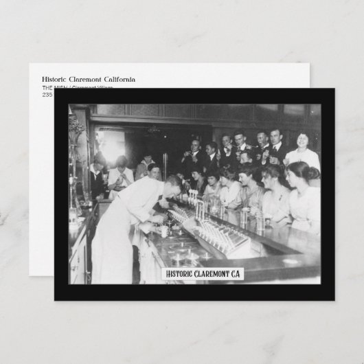 Claremont historique - Carte postale (Devant / Derrière)