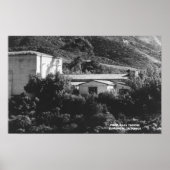 Claremont, Uitzicht van Padua Hills Theatr in Cali Poster (Voorkant)